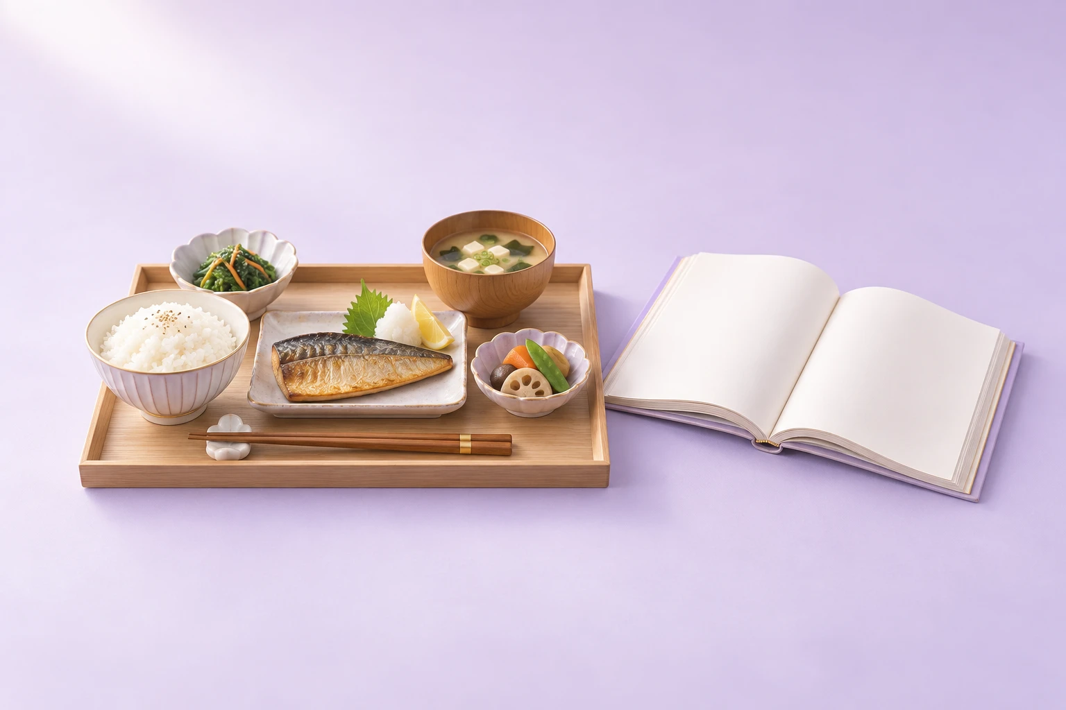家庭料理とレシピ本の紹介イメージ