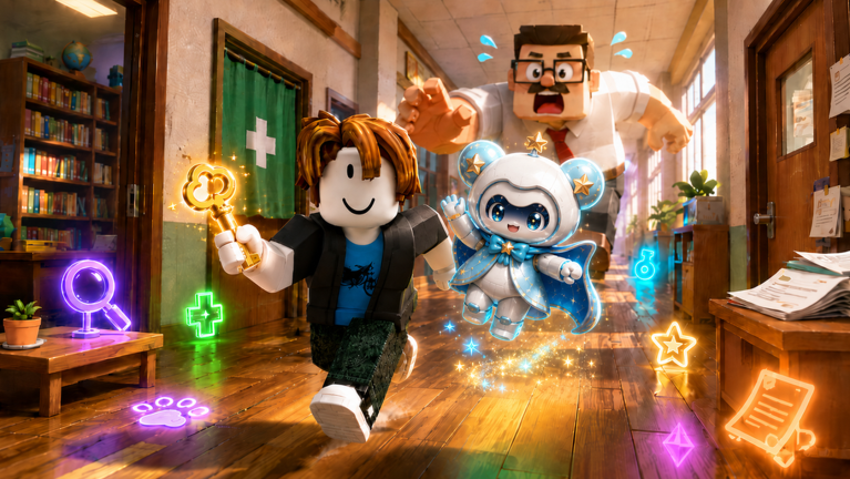Roblox そらりんと学校脱出しようの掲載サムネイル